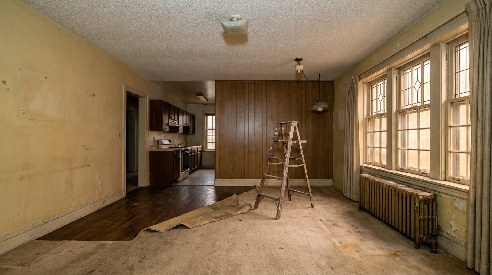 Renovation stage 1: As bought